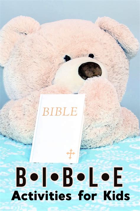 Kids Bible Activities | Affordable Homeschooling