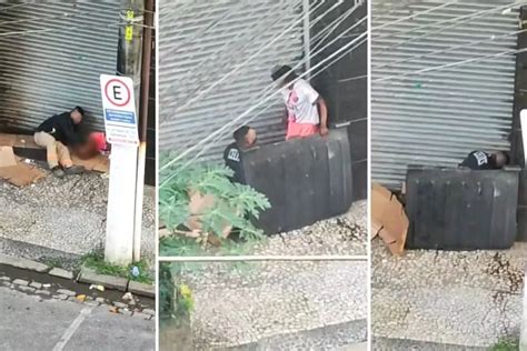 Homem é flagrado abusando sexualmente de moradora em situação de rua