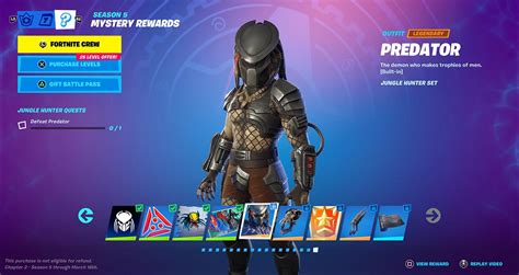 How To Unlock The Predator Skin Cosmetics In Fortnite Dexerto