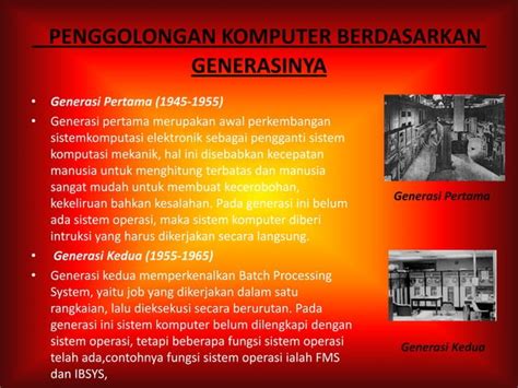 Sejarah Perkembangan Teknologi Informasi Dan Komunikasi Tik Dari Masa Ke Masa Ppt