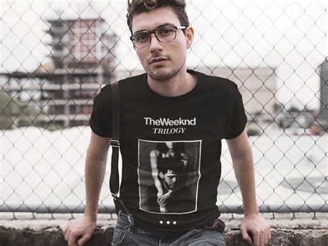 New The Weeknd Trilogy Album Cover XO Men's Black T Shirt Size S 5XL-in T-Shirts from Men's ...