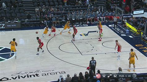 Off Ball Foul Timing Hawks Jazz Nba Official