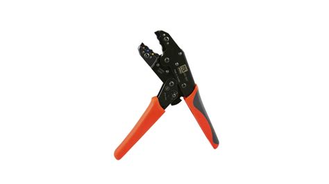 Rs Pro Hand Ratcheting Crimp Tool For Heatshrink Terminals Red Blue Yellow 075 → 6mm² Wire Rs