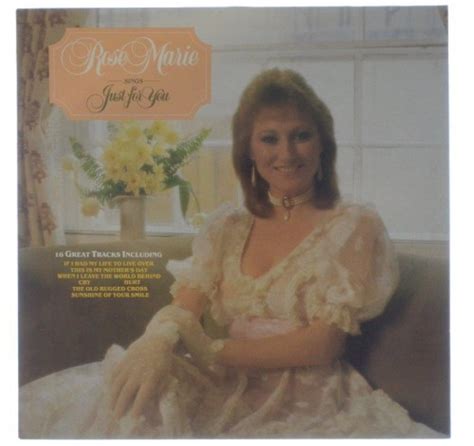 Płyta Winylowa Rose Marie Sings Just For You 1985 Uk 1 Press