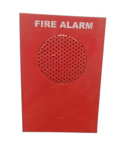 Mild Steel 220V Fire Alarm Hooter For Home At Rs 950 In Sas Nagar ID