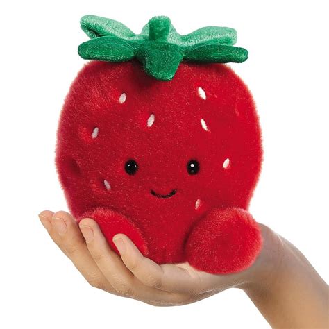 Aurora Palm Pals Juicy Strawberry Soft Toy Plush Uk