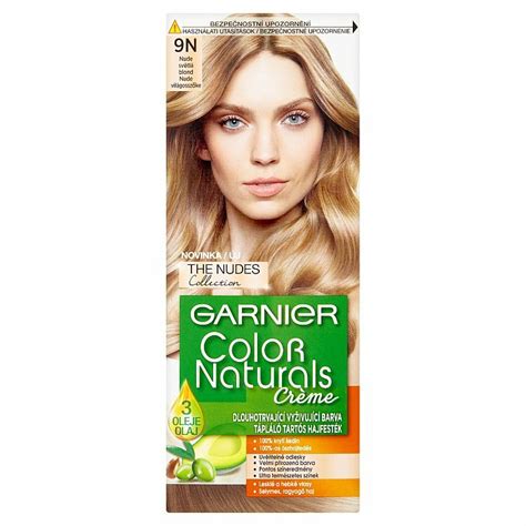 Garnier Color Naturals Crème farba na vlasy nude svetlá blond 9N