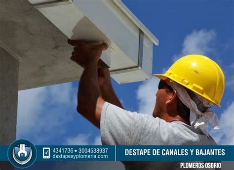 Reparación e Instalación y limpieza de canales y bajantes