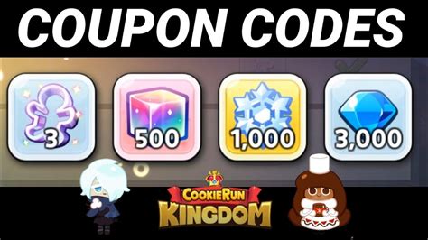 New Coupon Codes Cookie Run Kingdom January Youtube