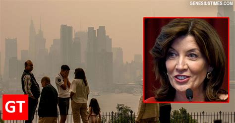 Gov Hochul Urges New Yorkers To Protect Themselves From Canadian Fire