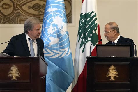 Un Leader Says More Aid Needed For Crisis Hit Lebanon Ap News