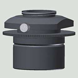 Universal Direct Parfocalizing C-Mount Camera Adapter for Microscopes