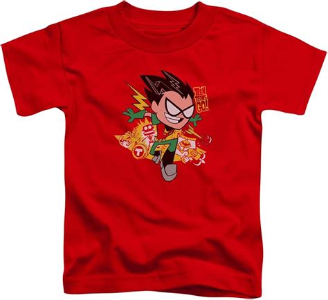 Teen Titans Go Toddlers Robin T Shirt Size 4t Color