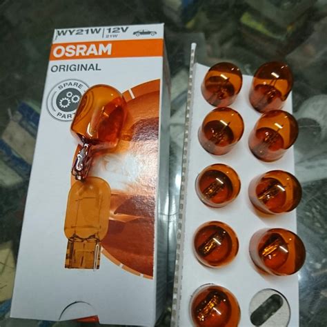 Jual Bohlam Lampu Sein Sen Rihting Mobil T Osram Wy W Orange Amber