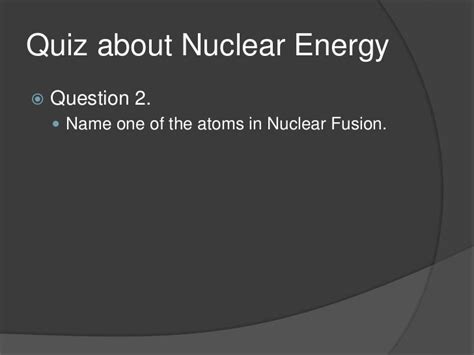 Nuclear Energy For Kids!