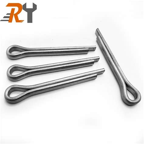 Spring Steel Carbon Steel Split Cotter Pin DIN 94 ISO 1234 China