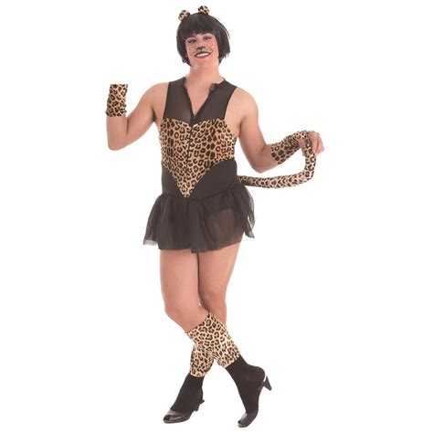 Disfraz de Leopardo Sexy con Orejas y Tutú para Mujer MiDisfraz