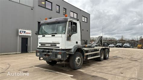 Ciężarówka do przewozu kontenerów IVECO Eurotrakker 260 E 35 BIG AXLE