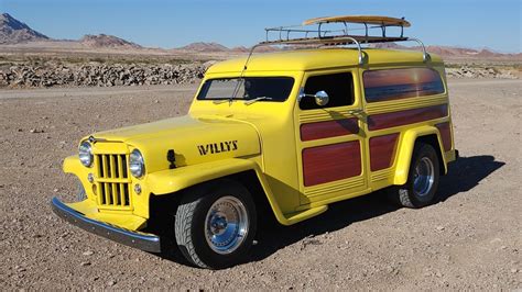 1950 Willys Jeepster Custom At Las Vegas 2021 As F193 Mecum Auctions