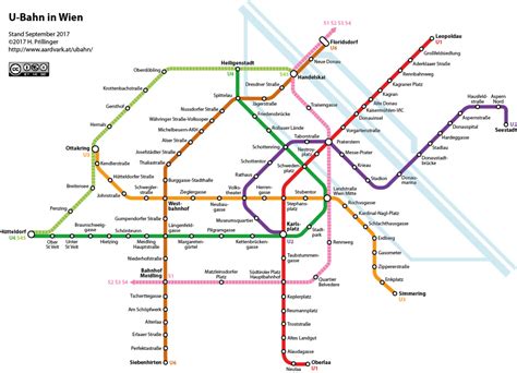 ᐅ U-Bahn-Plan Wien 2018 – Austrias einziges U-Bahn-Netz