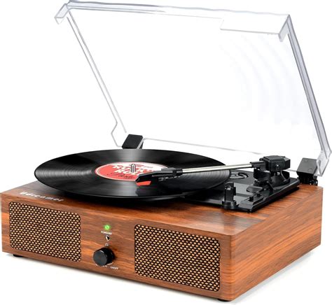 Ion Audio Max Lp Tourne Disque Vinyle Bluetooth Avec Haut Parleurs