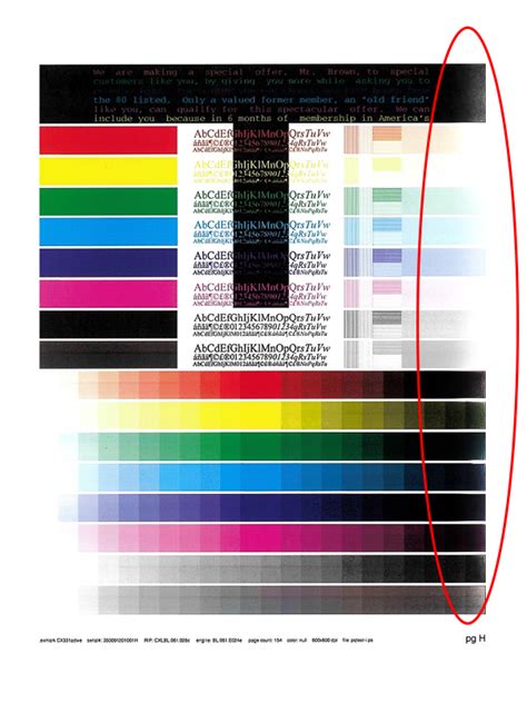 Lexmark Cx Csx Mc C Xxx And Xc C Light Faded Print On The Right