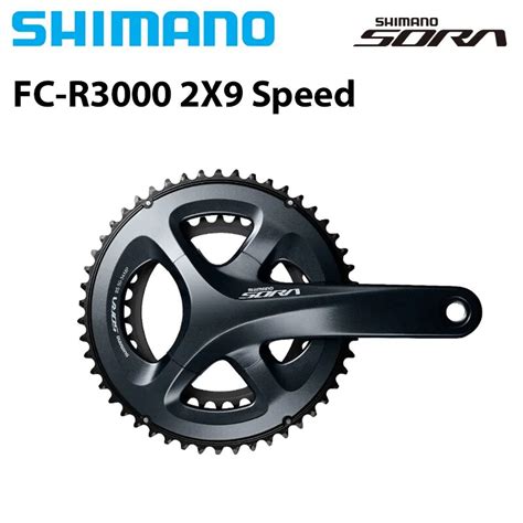 SHIMANO Platos Y Bielas Para Bicicleta De Carretera SORA FC R3000 3550