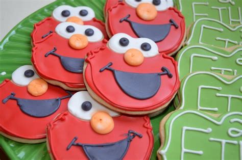 Sesame Street Decorated Sugar Cookies 1 Dozen