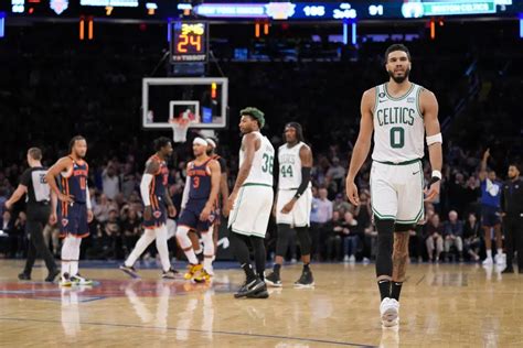 Tatum Tossed As Celtics Fall Flat Vs Knicks 109 94 News Sports Jobs The Nashua Telegraph