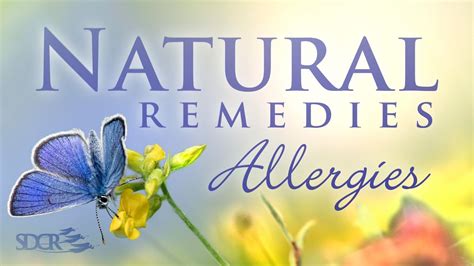 Natural Remedies Allergies Jonnatan And Crystal Herrera Youtube