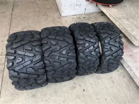 26x9 12 Y 26x11 12 Juego 4 Llantas Nuevas Cuatrimoto Y Rzr Meses Sin