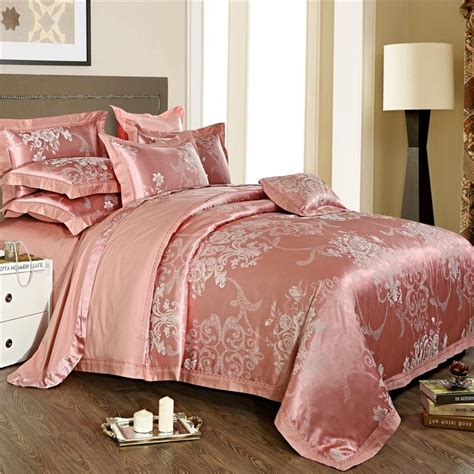 Rose Gold Queen Bedding Set Hanaposy