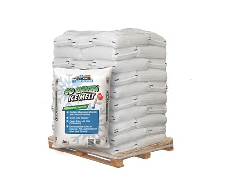 Go Green Ice Melt - Pallet (49 Bags) - The Salt Factory Online Store