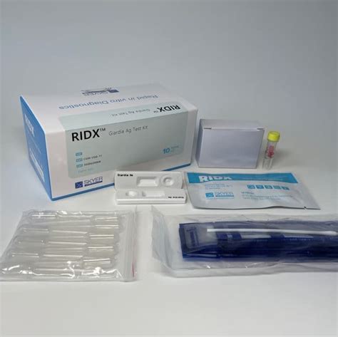 Ridx Giardia Ag Papid Test Kit Tradekorea