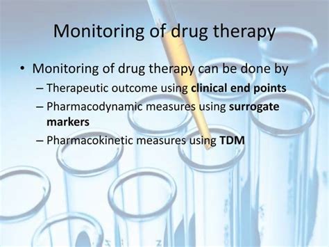 Therapeutic drug monitoring