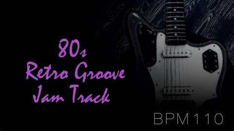 S Retro Funky Groove Backing Track In A Minor Youtube