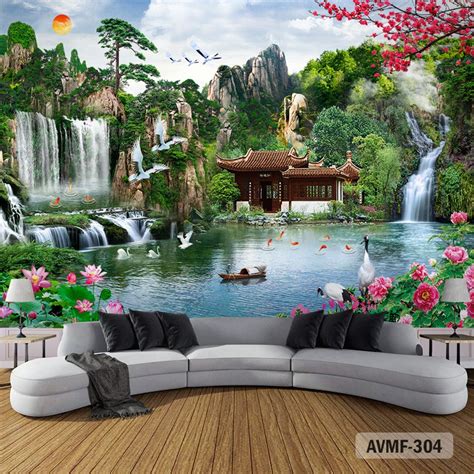 Jual Wallpaper Dinding 3d Wallpaper Pemadangan Alam Wallpaper Dinding