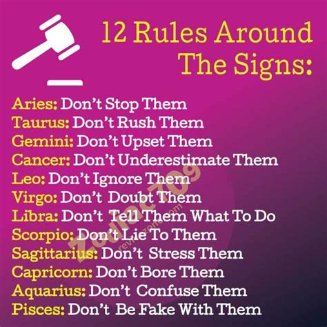 Rules Around The Signs Revive Zone