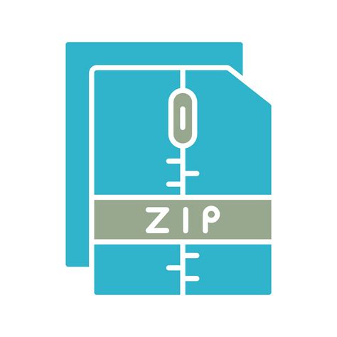 Zip File Vector Icon 29243691 Vector Art At Vecteezy