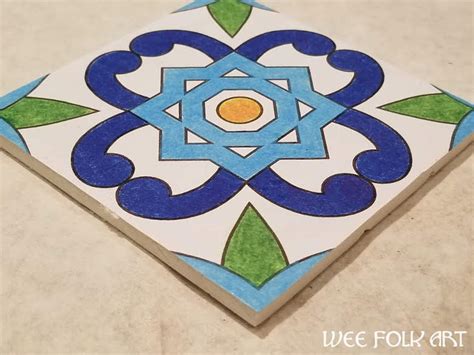 Persian Tiles Art Project - Homeschool Companion