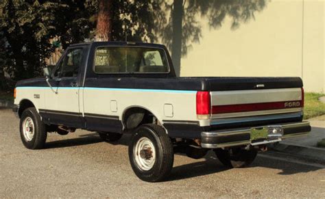 California Original 1989 Ford F 250 4x4 Lariat 100 Rust Free 75k Orig Miles Classic Ford F