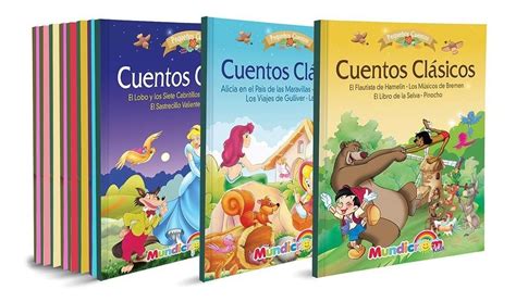 Pack 5 Libros Infantiles Coleccion Pequeños Cuentos Clasicos