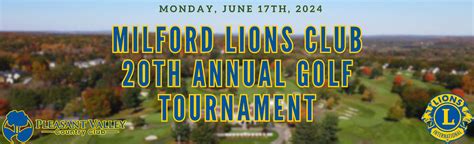 Home - Milford Lions Club 20th Annual Golf Tournament