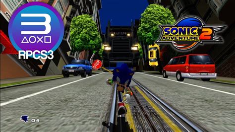 Sonic Adventure 2 City Escape HD 60fps Gameplay RPCS3 YouTube