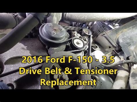 2016 Ford F150 35 Serpentine Belt Diagram