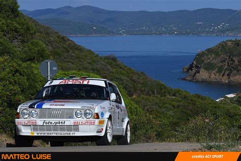 On Board Sulla Monumento All Elba Storico Matteo Luise Rally