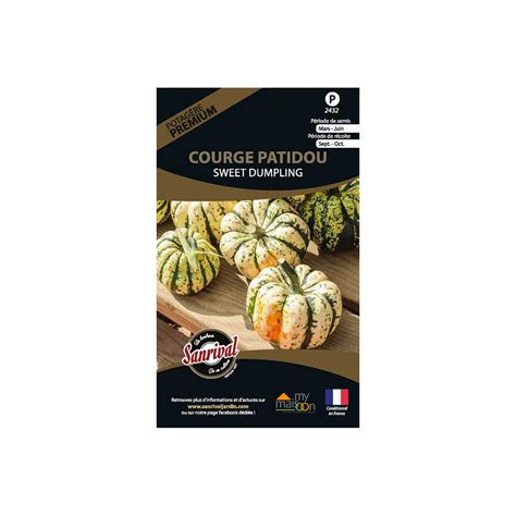 Graines Potag Res De Courge Patidou Sweet Dumpling Mymaisoon Fr