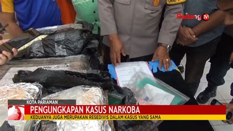 Dua Orang Pengedar Narkotika Ditangkap Polisi Di Daerah Kurai Taji