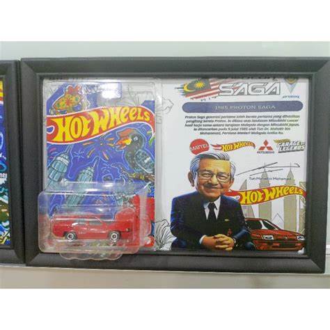 Frame Bersama Proton Saga Hot Wheels Shopee Malaysia