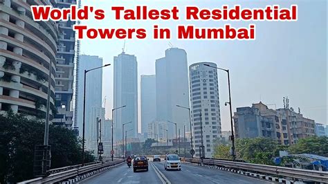 Senapati Bapat Marg Flyover Lower Parel View Of The Tallest